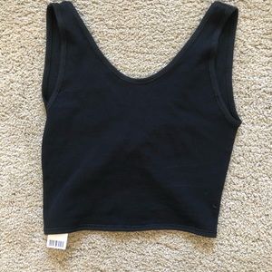Urban outfitters black back cross tank size M/L